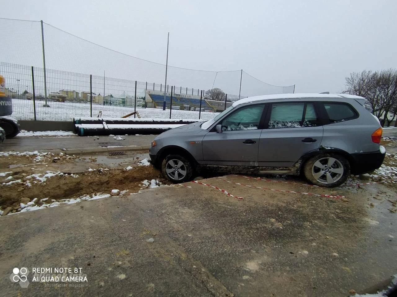 Vozač proletio u zatvorenu ulicu