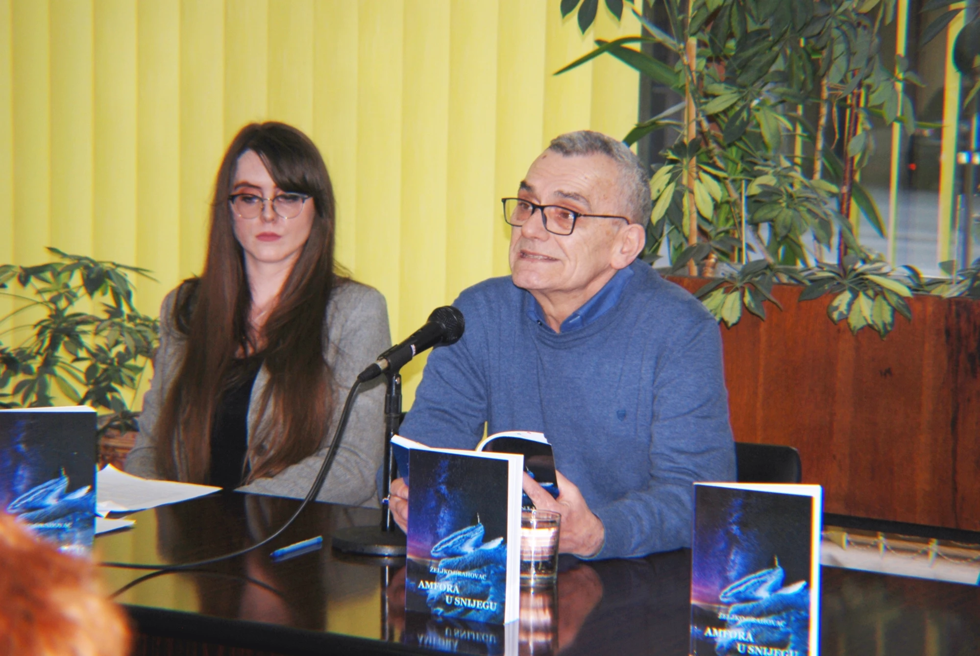 Predstavljena šesta knjiga poezije pjesnika Željka Grahovca