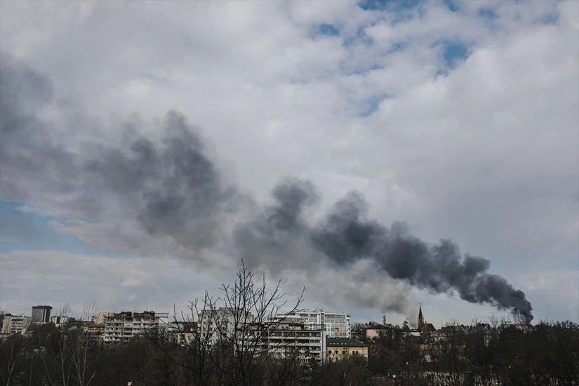 Napadnut Lavov, Ukrajina tvrdi da je oborila ruski helikopter