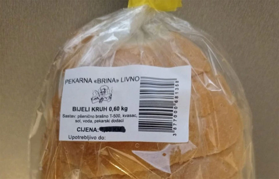 Proizvođač o prekriženoj cijeni kruha u mostarskim trgovinama: Krivica je isključivo naša