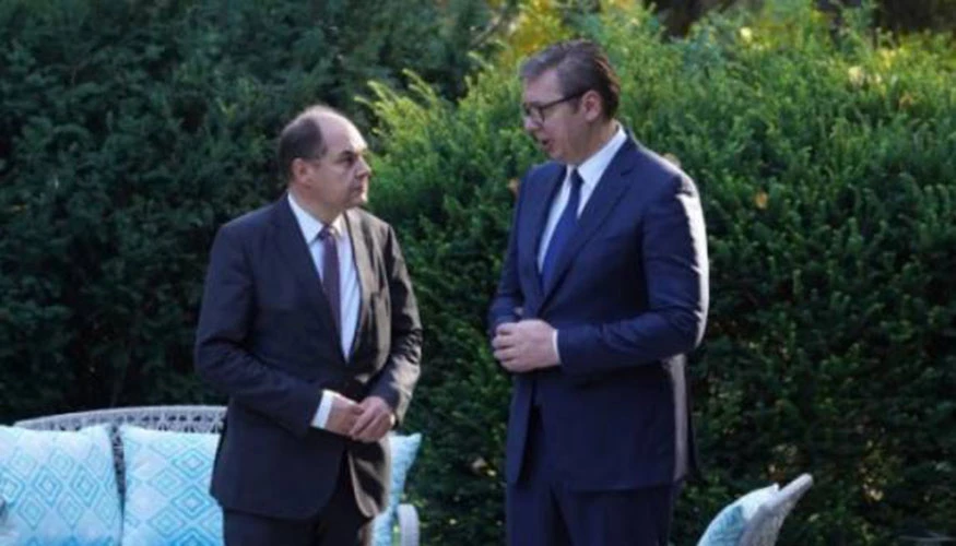 Schmidt se sastaje s Aleksandrom Vučićem