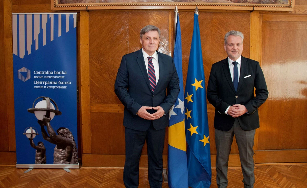 Sattler s guvernerom Softićem o inflaciji, monetarnoj stabilnosti i drugim temama