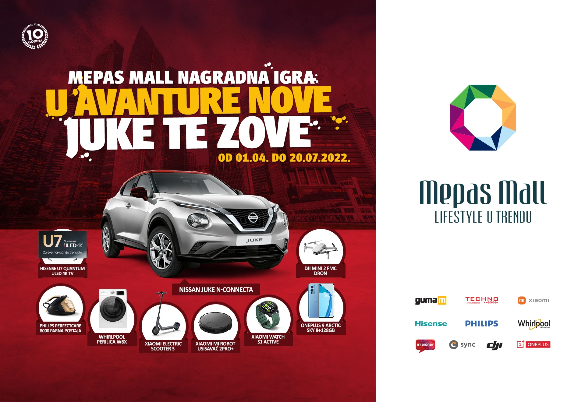 Mepas Mall nagradna igra: U avanture nove Juke te zove!