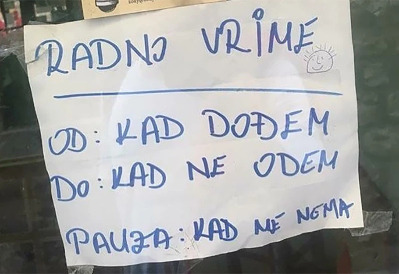 Inspekcija upozorava Mostarce na radno vrijeme