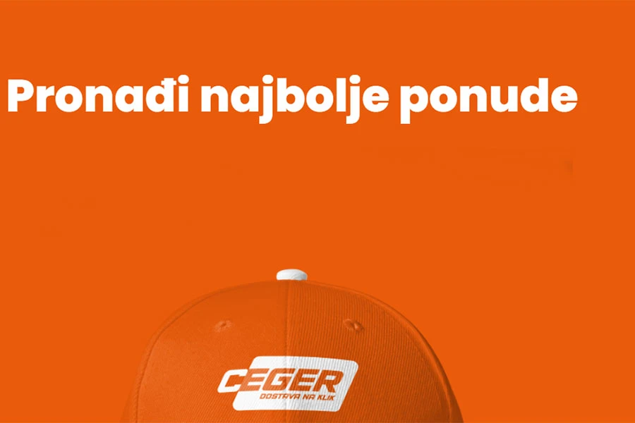 Gasi se servis za dostavu hrane i namirnica Ceger
