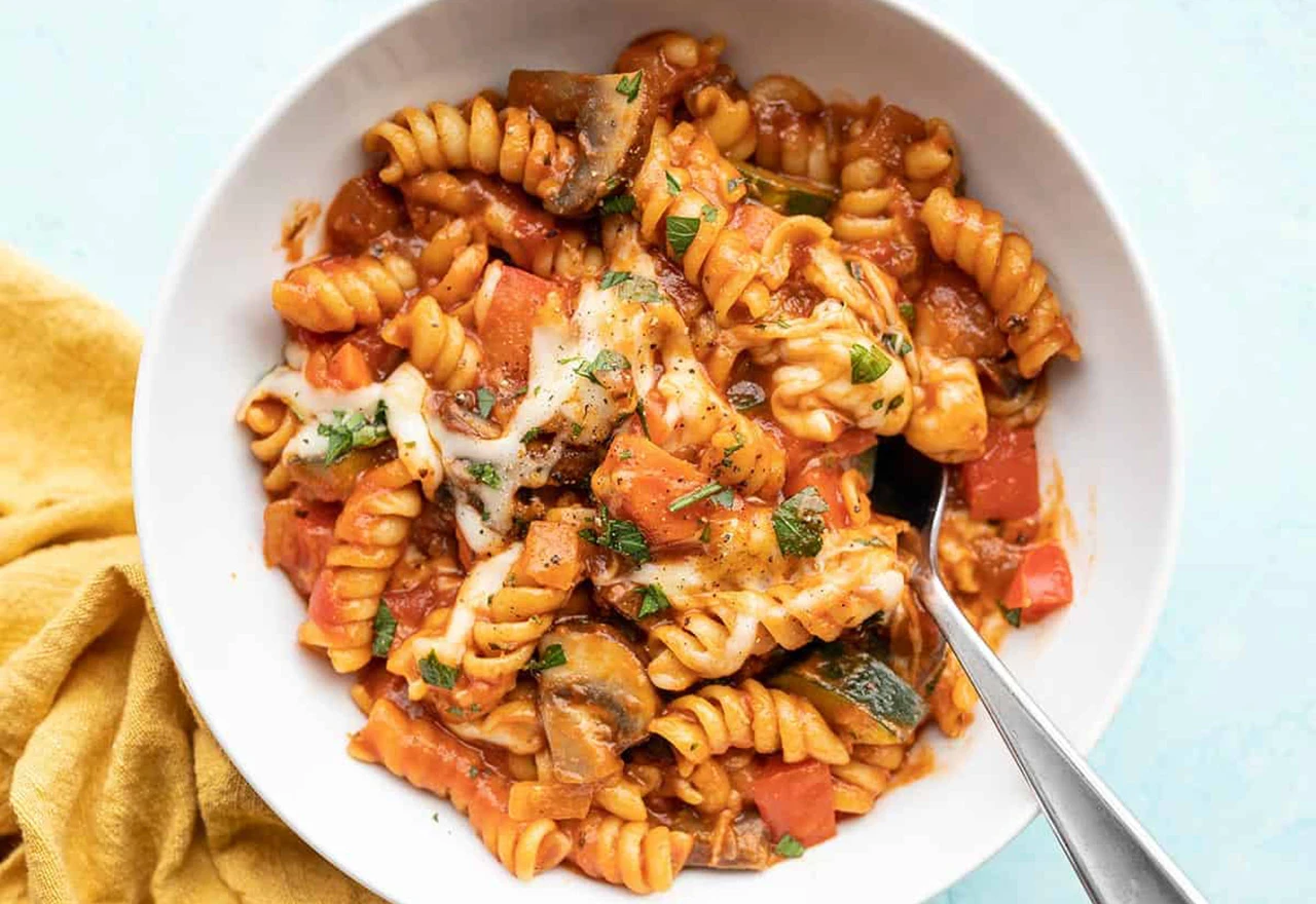 Recept za zdravu tjesteninu iz jednog lonca bez grama mesa 