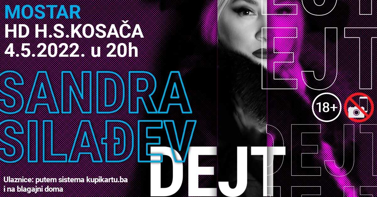 ''Dejt'' Sandre Silađev stiže u Mostar