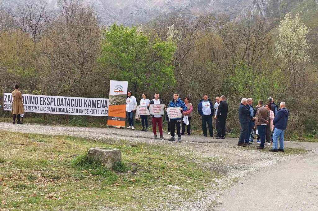 Mještani Kuti: Ukinite koncesiju za kamenolom Kuti