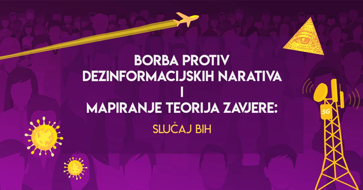 Rezultati istraživanja o dezinformacijama i teorijama zavjere u BiH