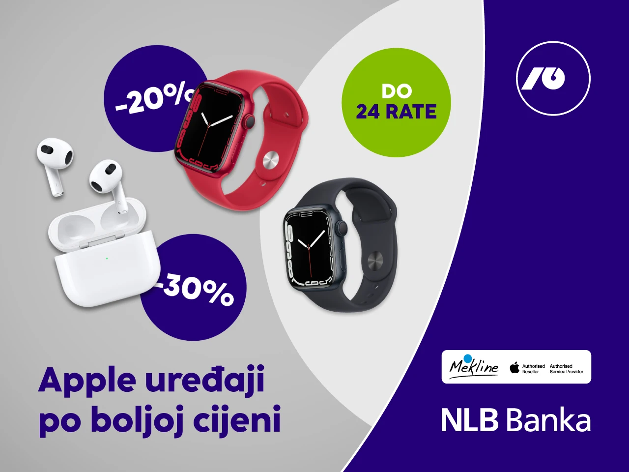 S NLB Bankom do najnovijih Apple uređaja po boljoj cijeni