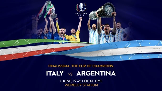 Dvoboj Argentine i Italije 1. lipnja na Wembleyju