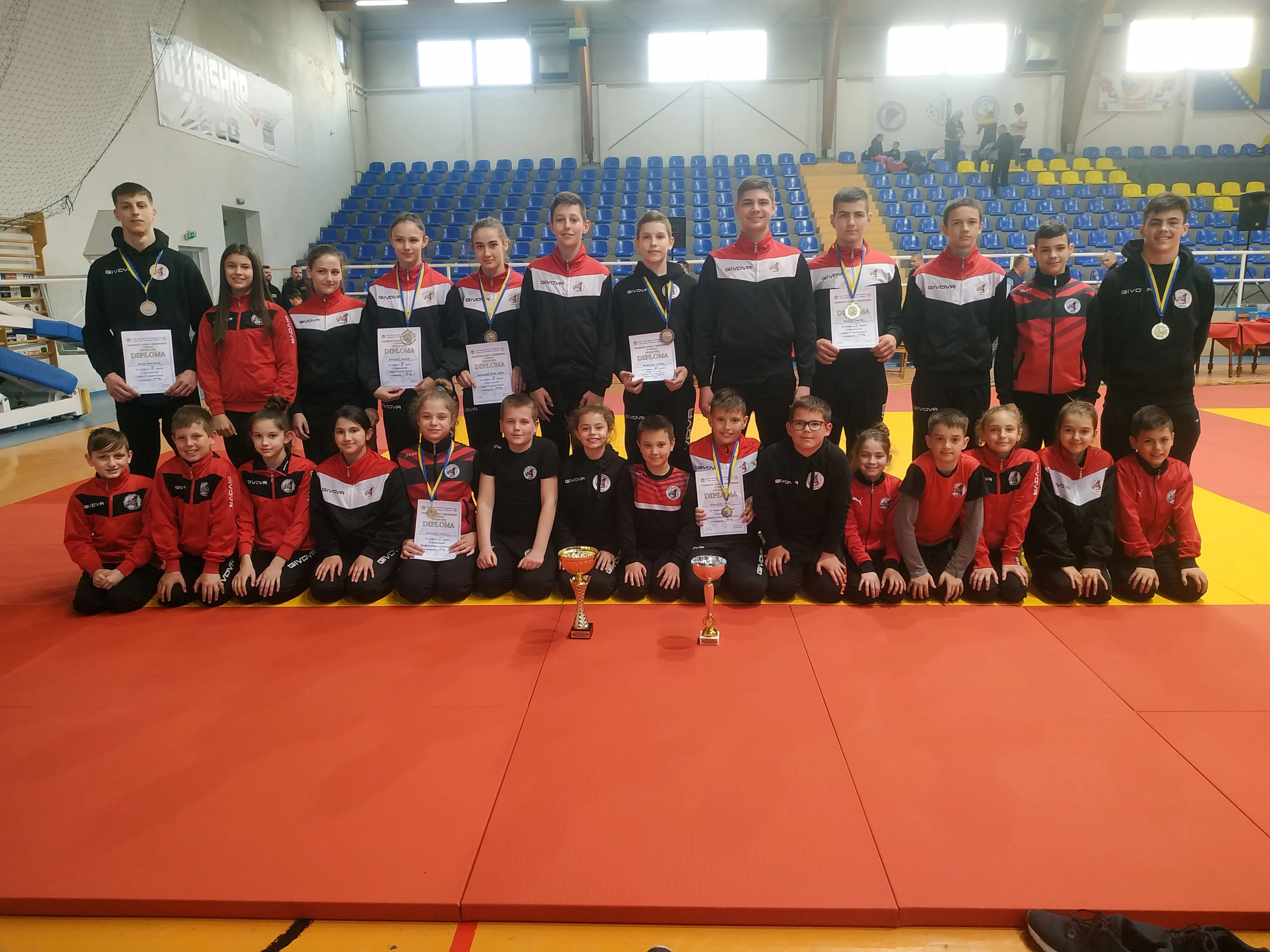 Judo klub Hercegovac ekipni prvak države