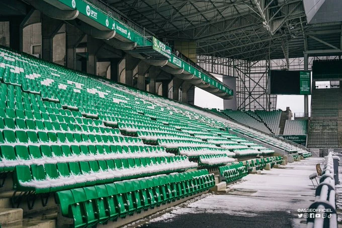 Zbog snijega odgođena utakmica Saint-Etienne - Marseille