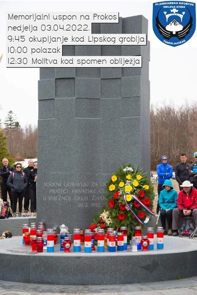 U nedjelju memorijalni uspon na Prokos, na Vran-planini