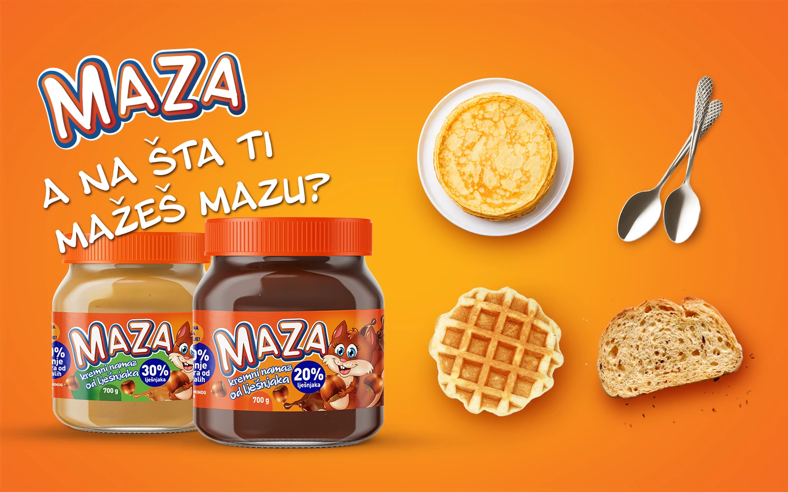 Osvoji sve okuse Maza kremnog namaza