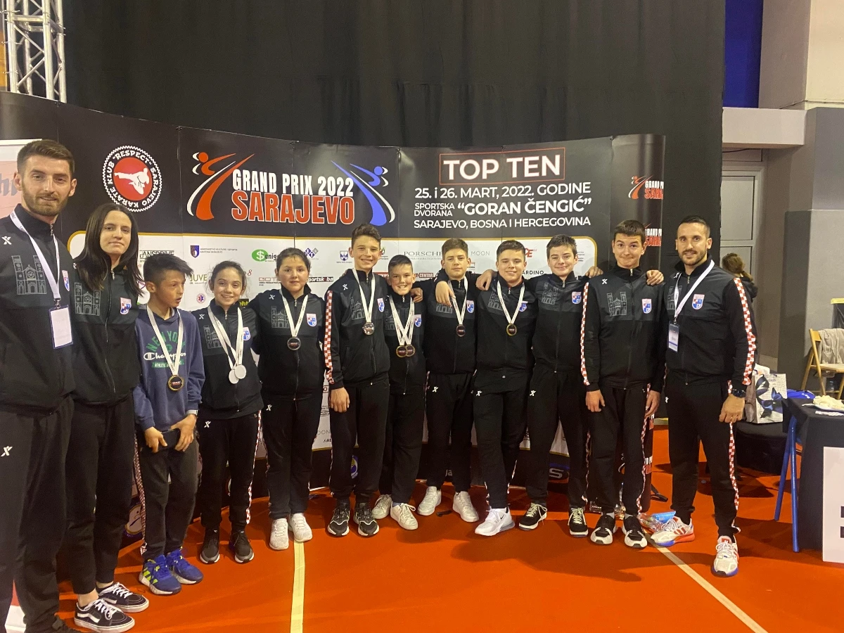 Osam medalja za KK Široki Brijeg