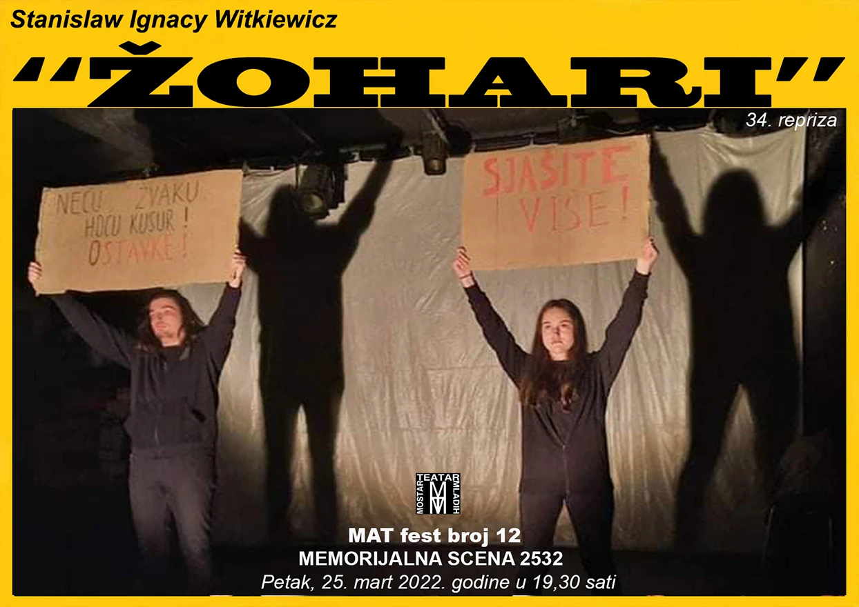 ''Žohari'' u Mostarskom teatru mladih
