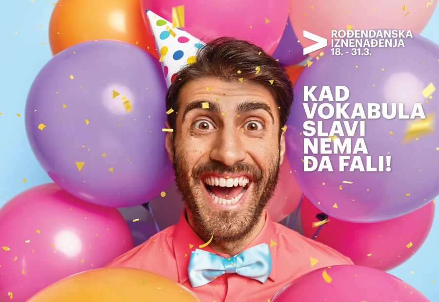 Vokabula slavi šesti rođendan. Popust od 20% za sve!