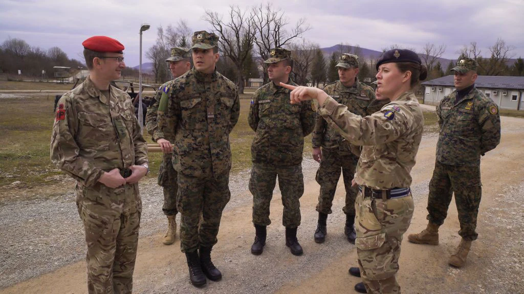 Britanska vojska obučavala pripadnike Oružanih snaga BiH