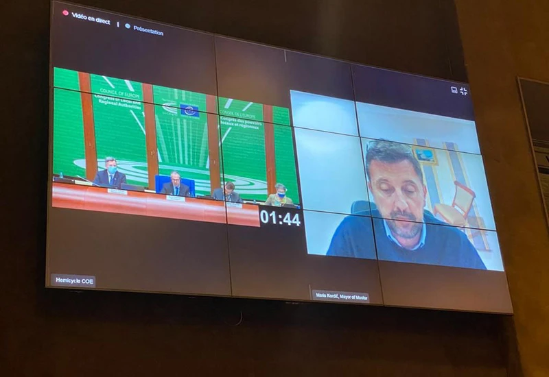 Gradonačelnik Kordić govorio na Kongresu Vijeća Europe