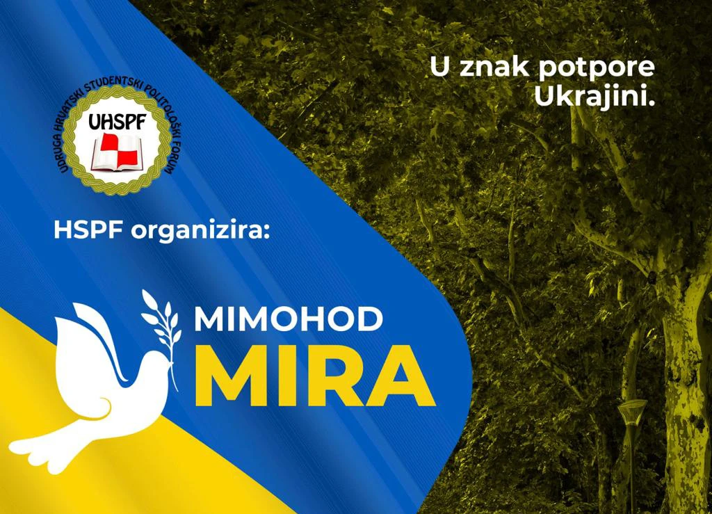 Mostar: Mimohod mira kao potpora Ukrajini