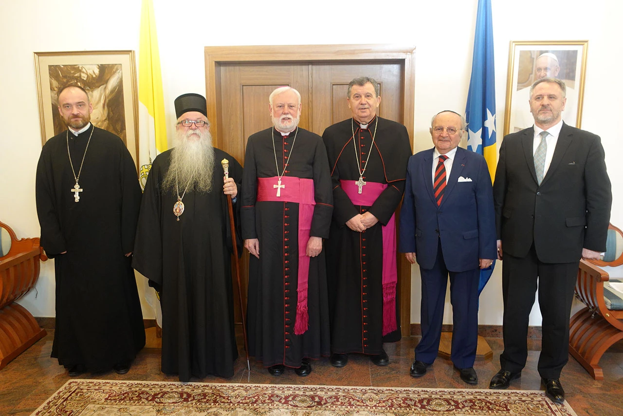 Nadbiskup Gallagher se susreo s vjerskim poglavarima Crkava i drugih religija u BiH