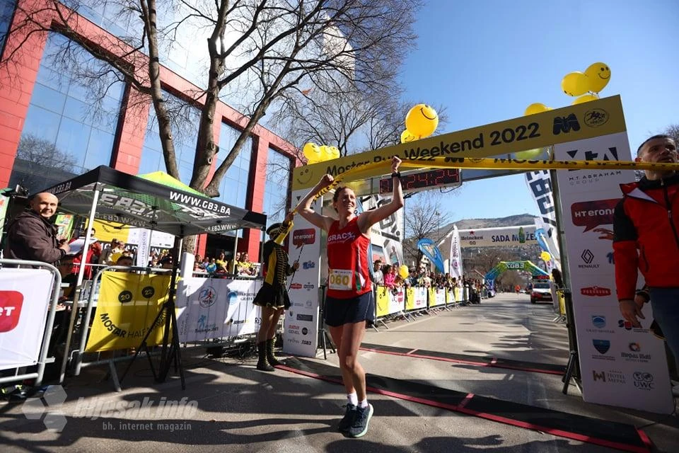 VIDEO: Zoe Hamel najbrža je žena na 6. Mostarskom polumaratonu