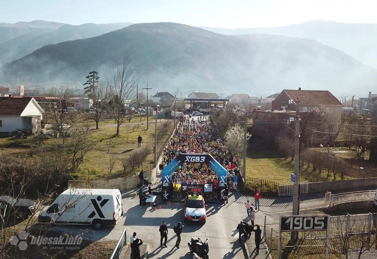 VIDEO: Pogledajte početak 6. Mostarskog polumaratona
