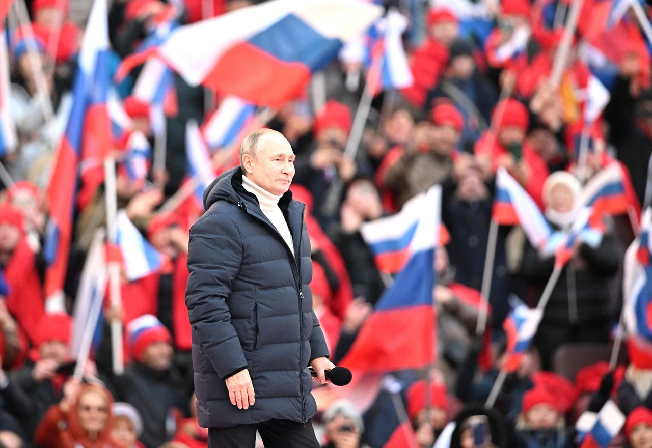  Putin na stadionu u Moskvi: Provest ćemo sve planove u Ukrajini 