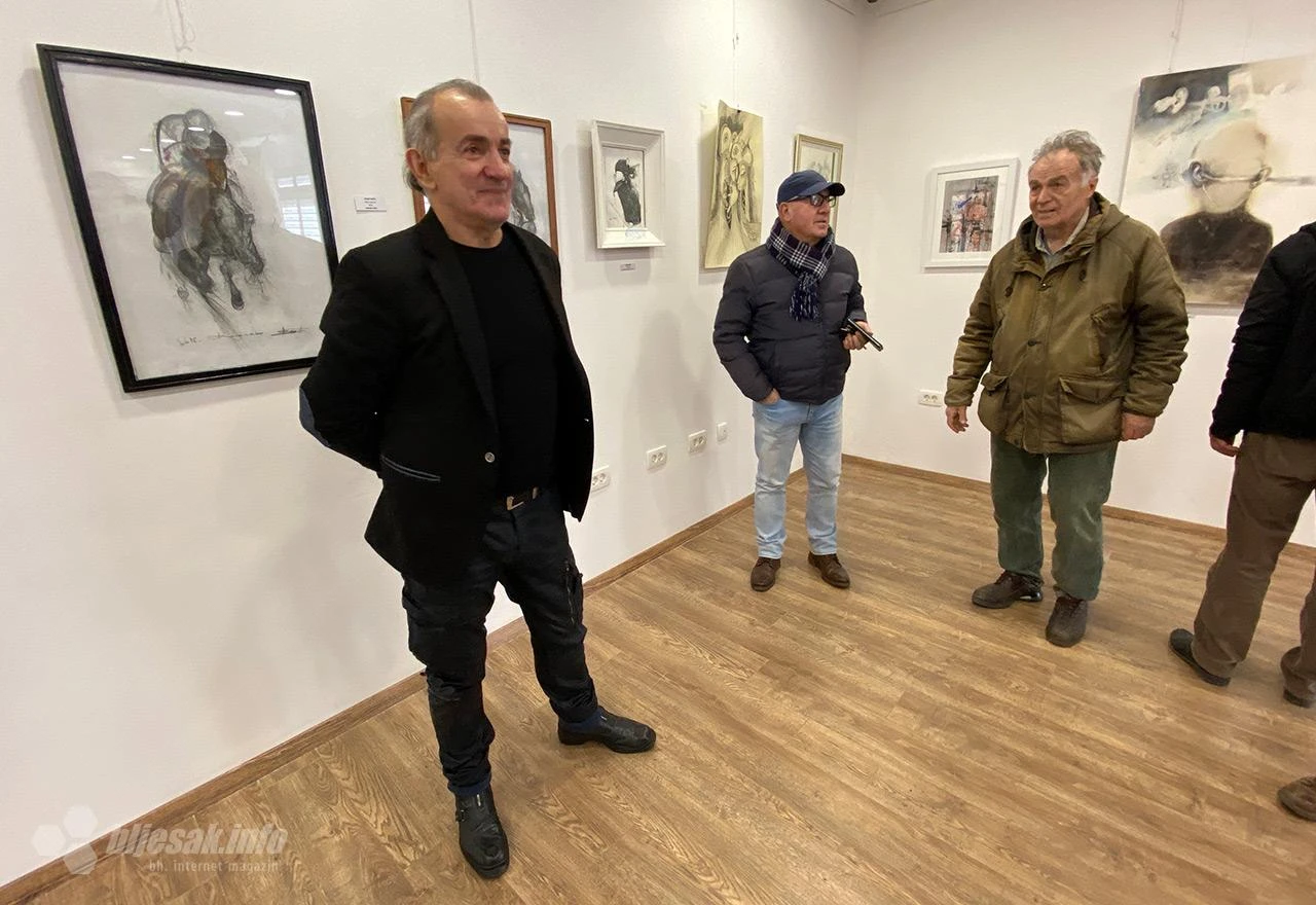 Miomir Mišo Vemić pobjednik 'Annala crteža BiH Grand Prix Mostar 2022.'