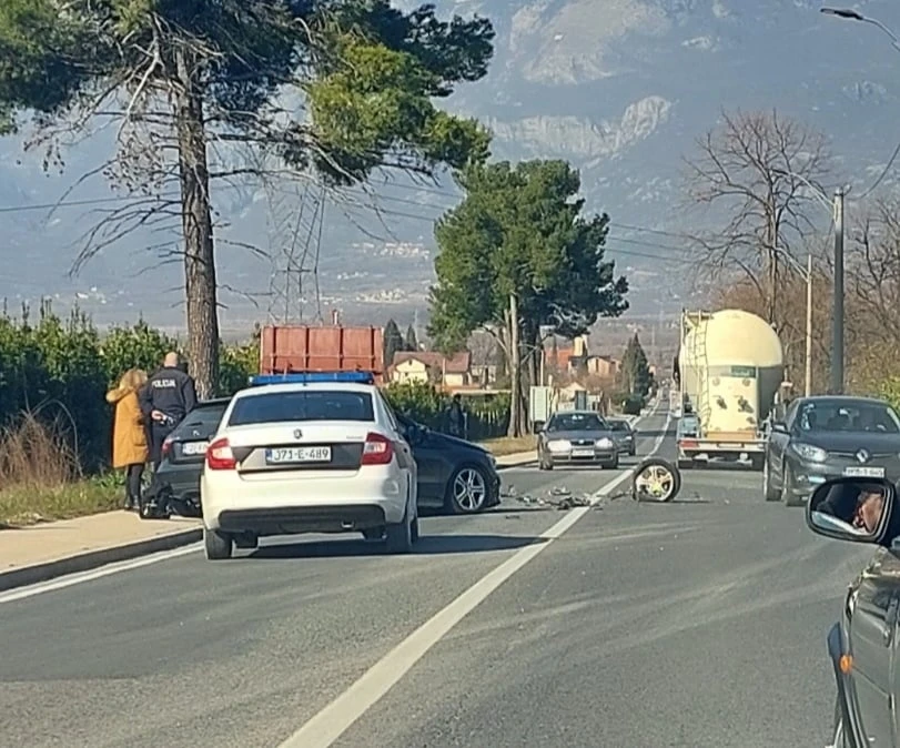 Mostar: Prometna nesreća u Potocima