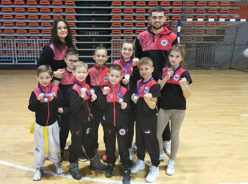 Taekwondo klub Zrinjski odličan na Prvenstvu BiH 2022.