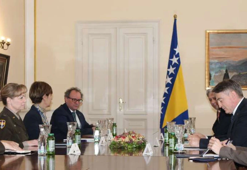 Komšić zatražio ''još čvršću podršku NATO-a u budućnosti''