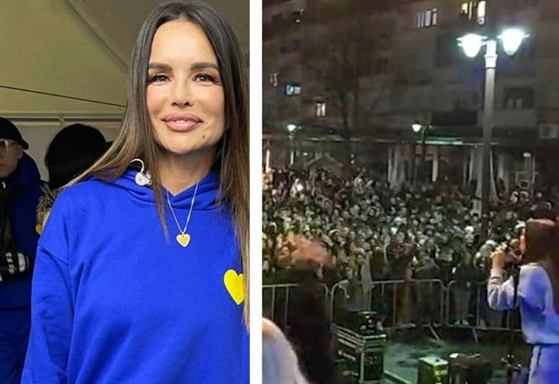 Brčko: Severini zabranili nastup u bojama Ukrajine, pa pjevala u trenirci