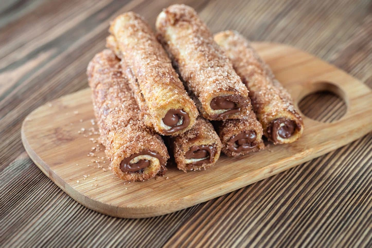 Francuske rolice od tosta s Nutellom 