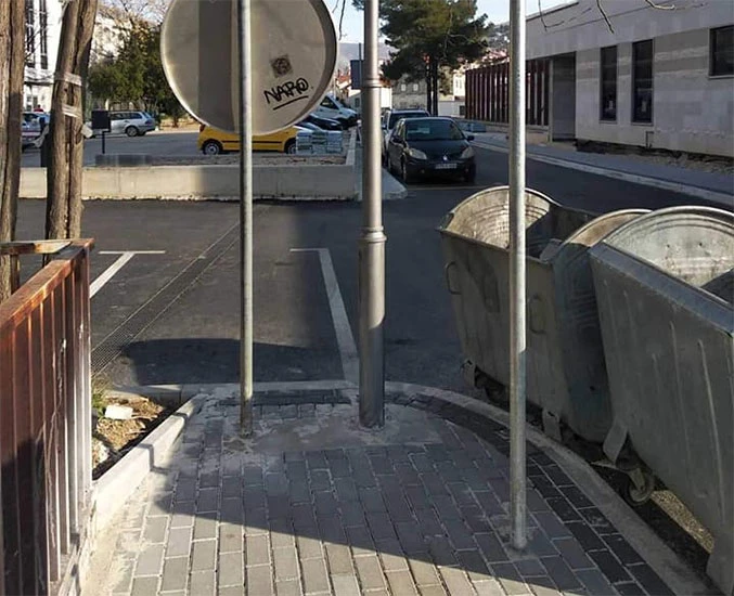 Uklonjeno prosipanje mozga u Mostaru