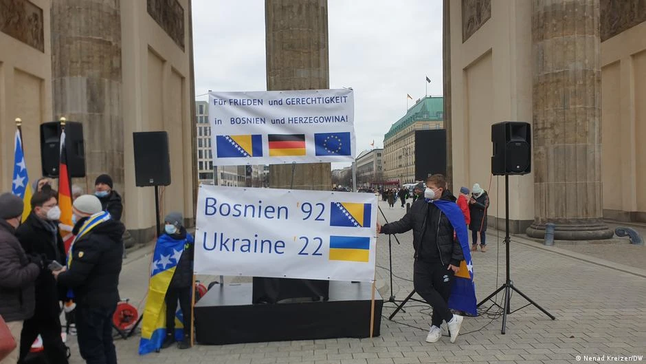 Poruka sa prosvjeda u Berlinu: Ukrajina bi se mogla ponoviti i u BiH