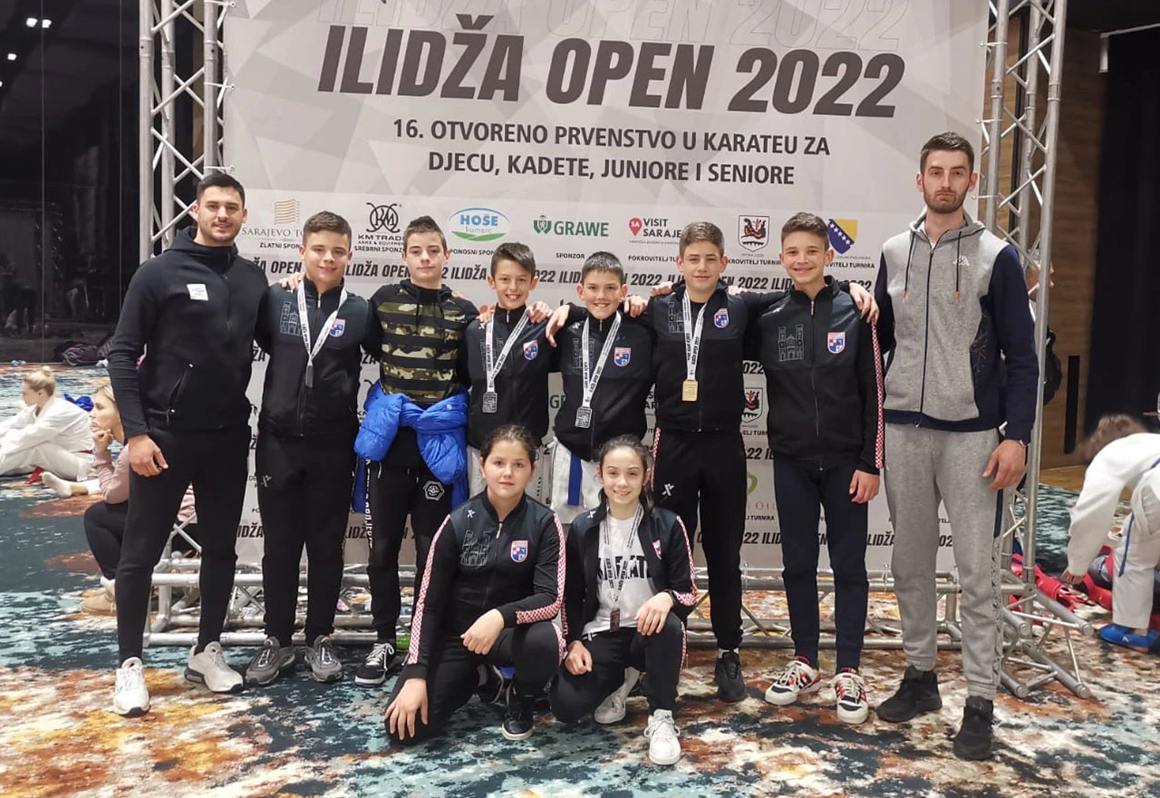 Odlični nastupi karataša iz Širokog Brijega, žetva medalja u Ljubuškom i na Ilidži