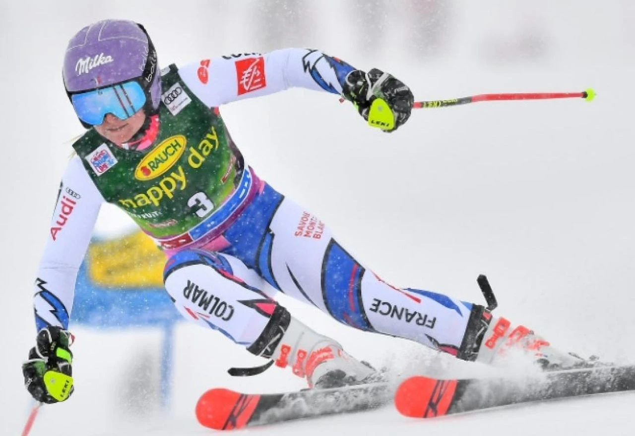 Tessi Worley veleslalom u Lenzerheideu