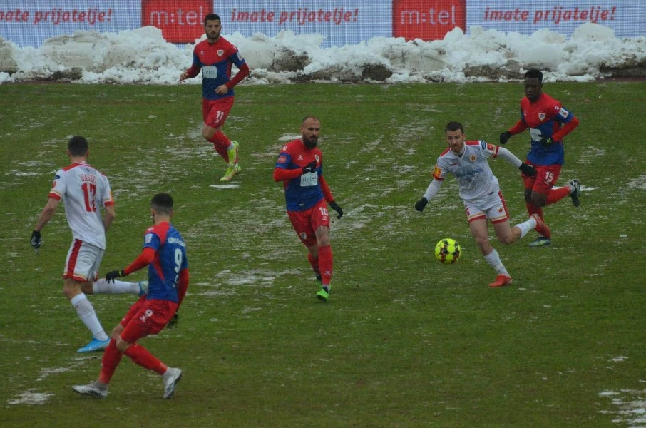 Borac svladao Velež po očajnom terenu