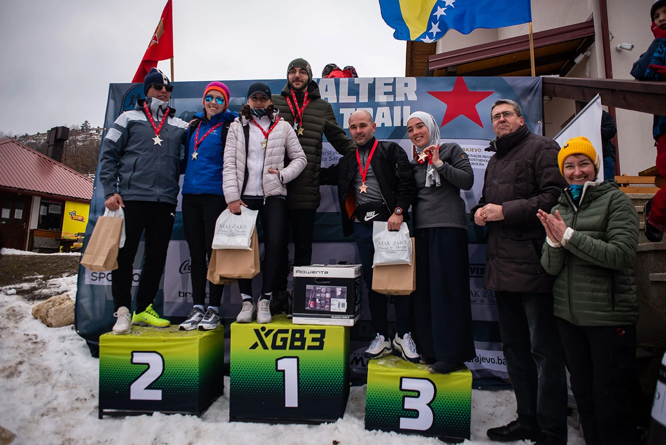 Alma Alijagi i Nikola Čuić pobjednici trail utrke Das ist Valter
