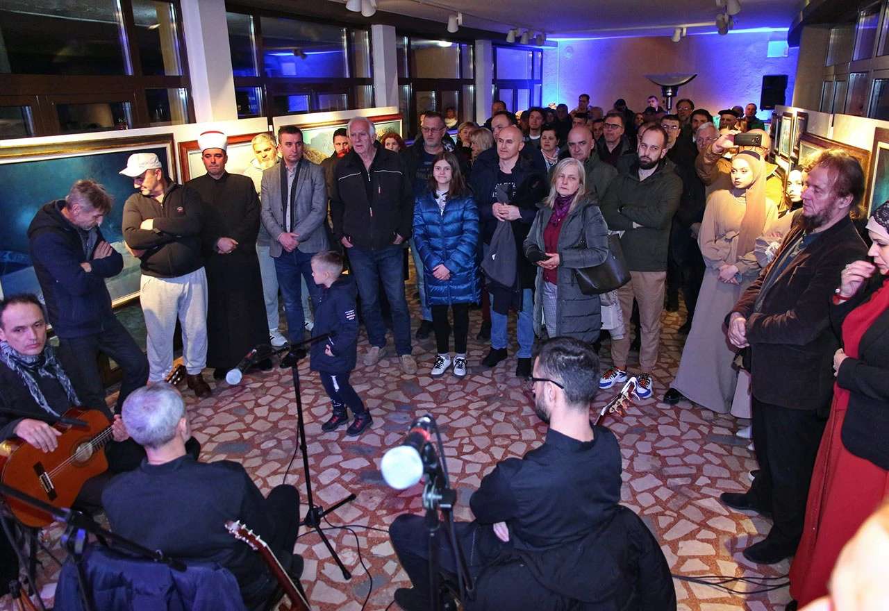 Konjic: Otvorena izložba Ibrahima Novalića