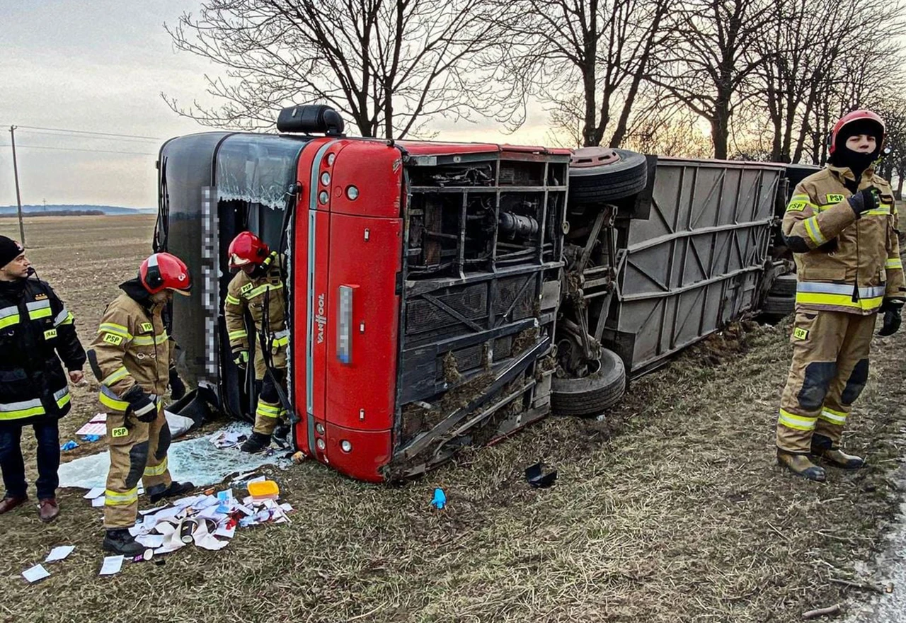 Prevrnuo se autobus s ukrajinskim izbjeglicama