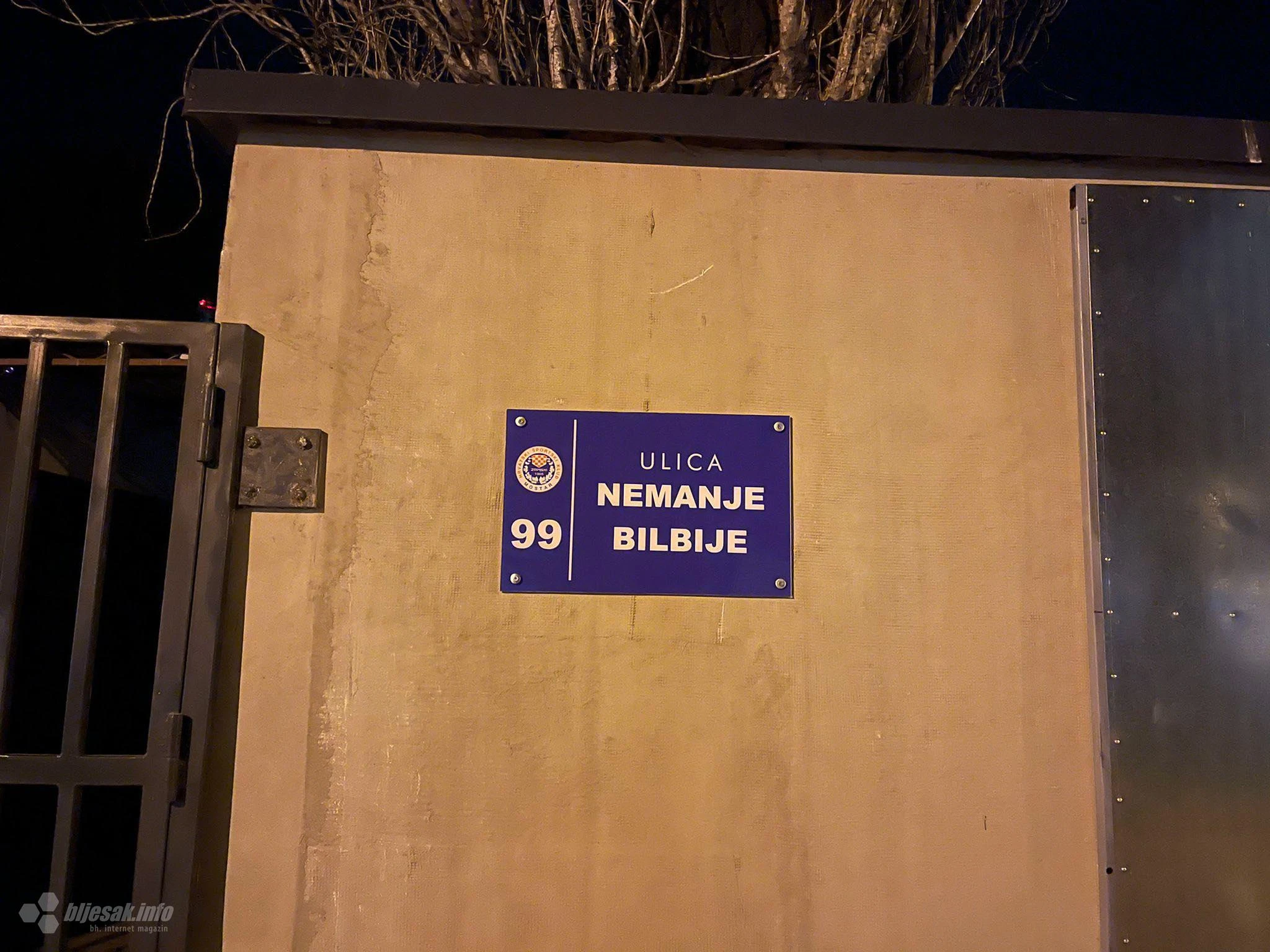 Bilbija dobio ulicu u Mostaru