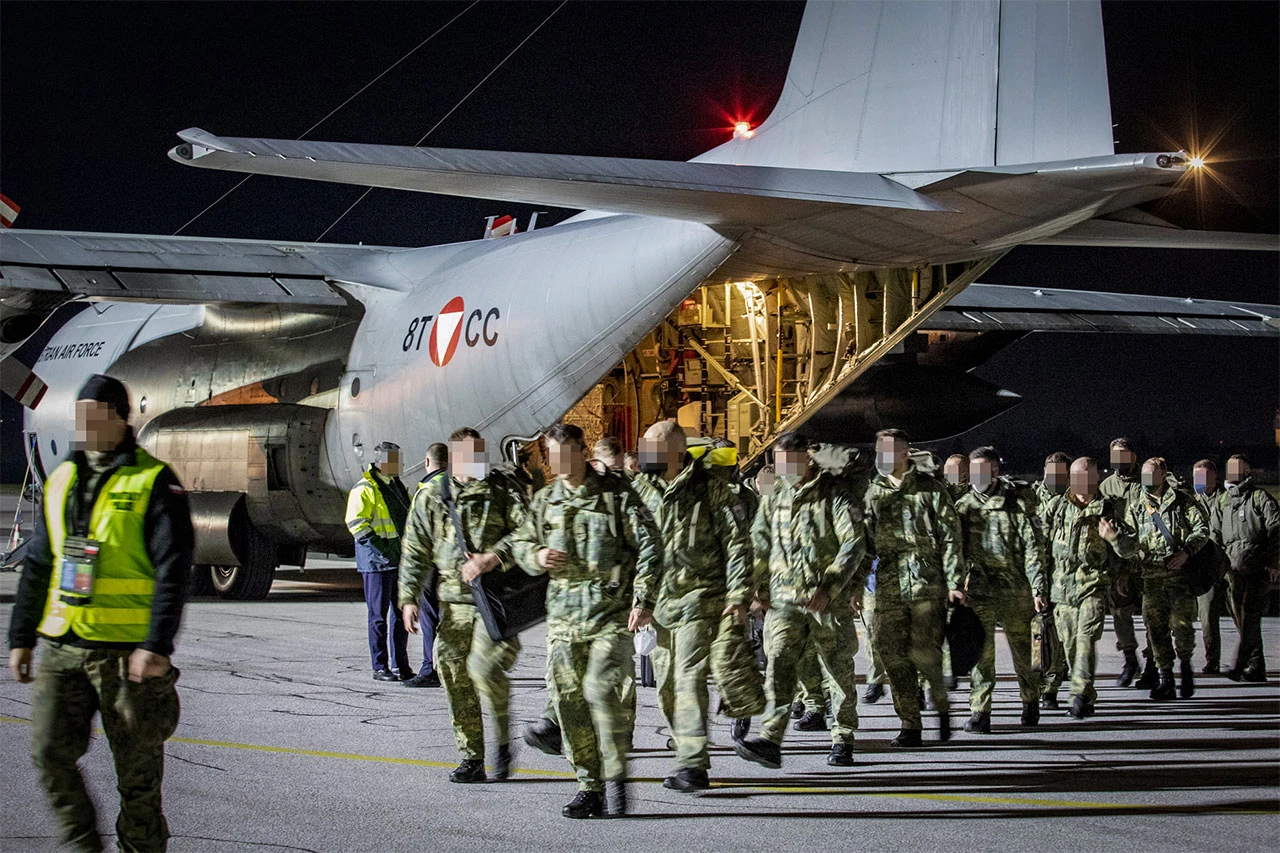 Austrijska satnija stigla u BiH 
