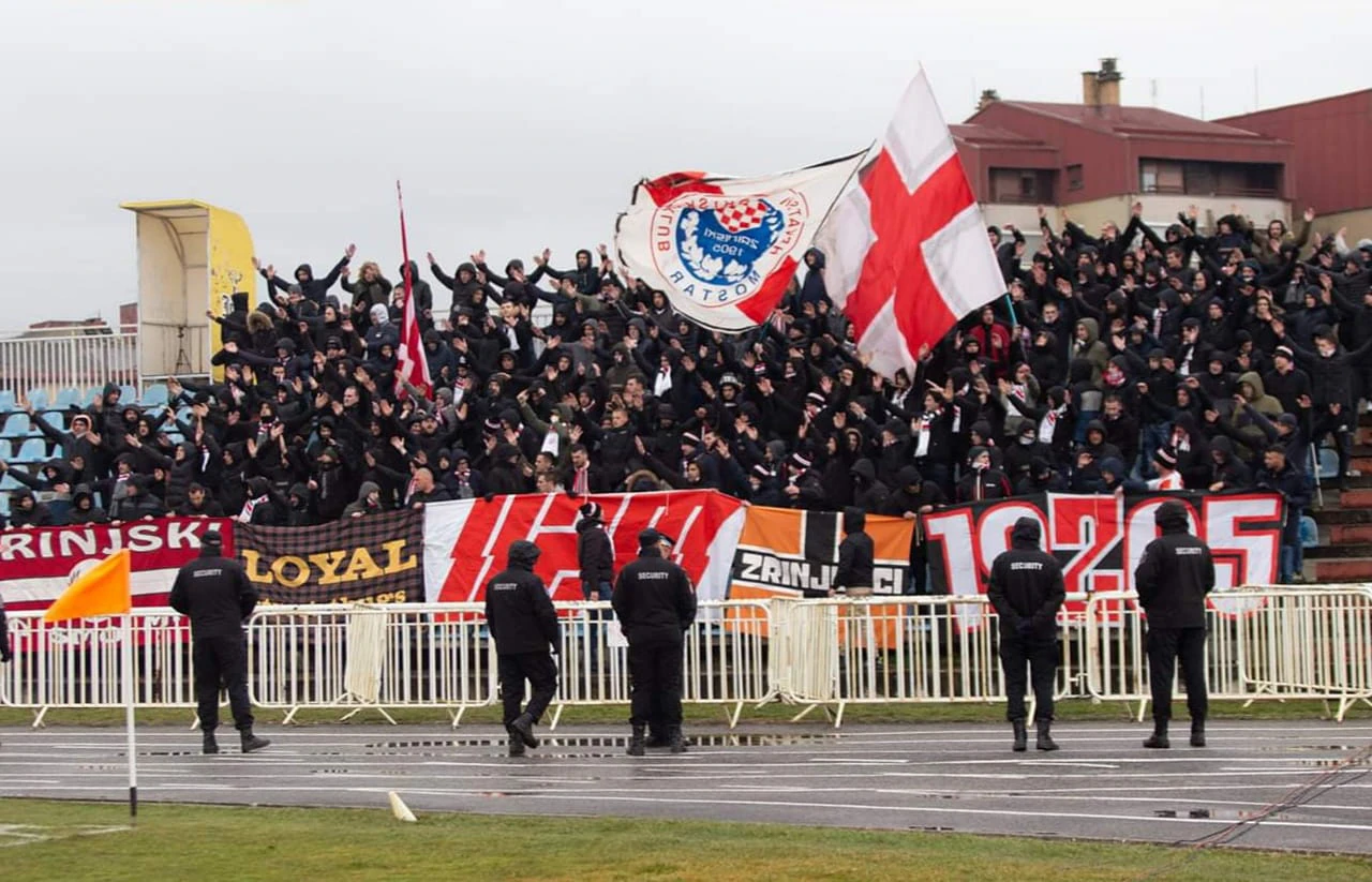 Velika podrška mostarskih Ultrasa u Prijedoru