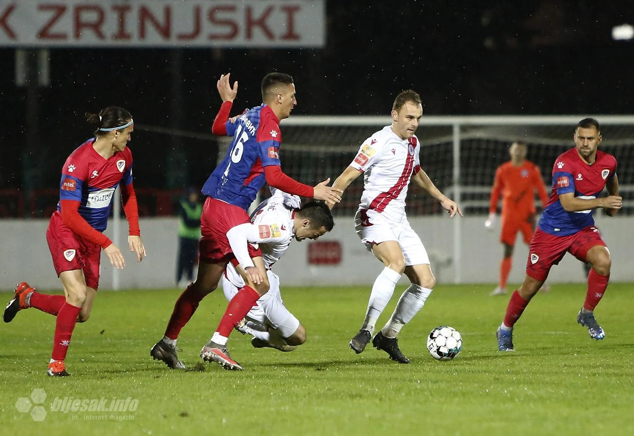 Zrinjski sretnim golom do pobjede u Prijedoru, Bilbija za uvećanje prednosti