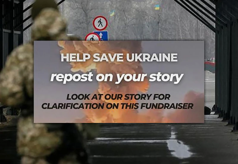 Dijeljenjem objave na Instagramu ne pomažete Ukrajincima 