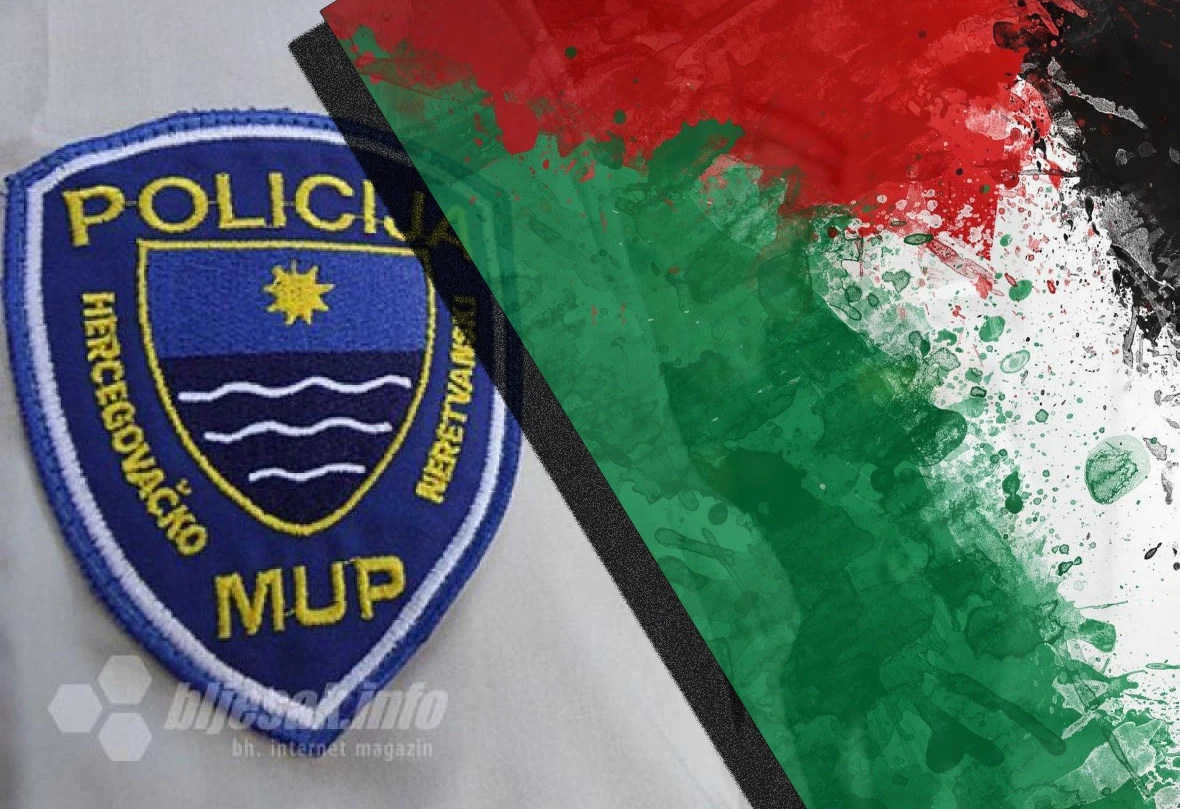 MUP HNŽ se ispričao Palestini zbog nenamjerne greške 