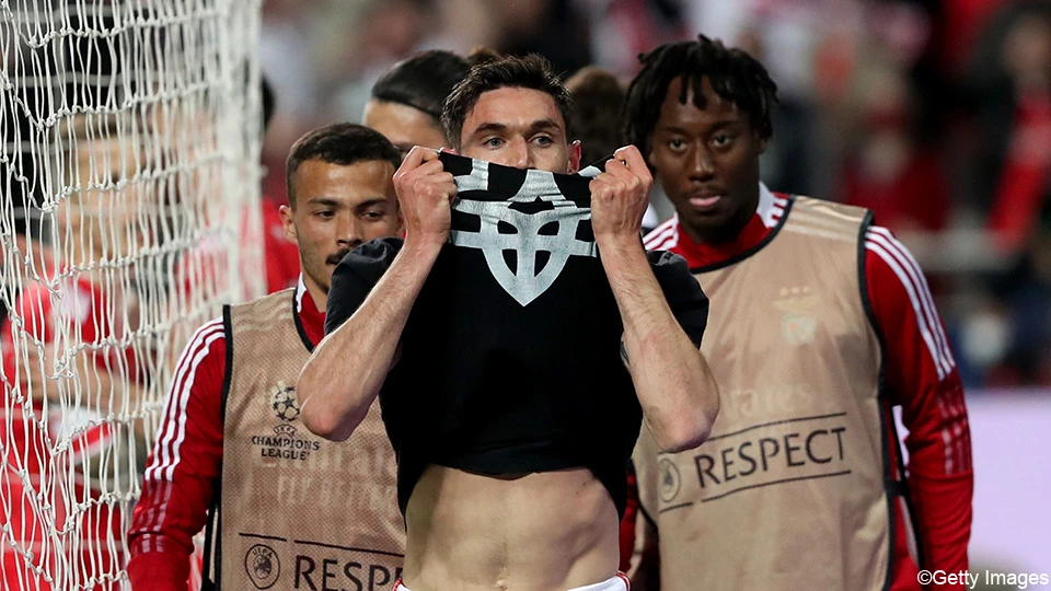 Zabio gol i ponosno ljubio ukrajinski grb